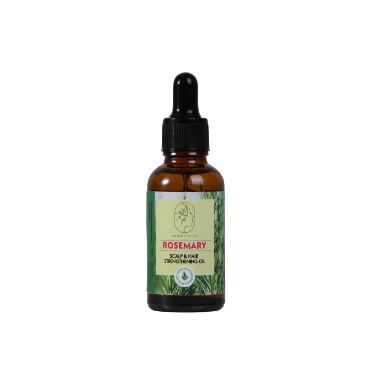 GLOW GENIUS Scalp Strengthening ROSEMARY with NATURAL Essential Oils for Hair and Scalp